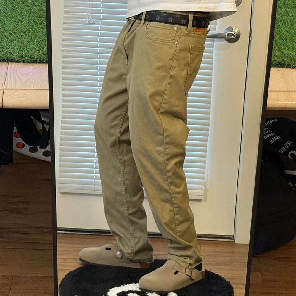 Levi's 511 Slim Fit "dessert taupe" jeans 38x30
